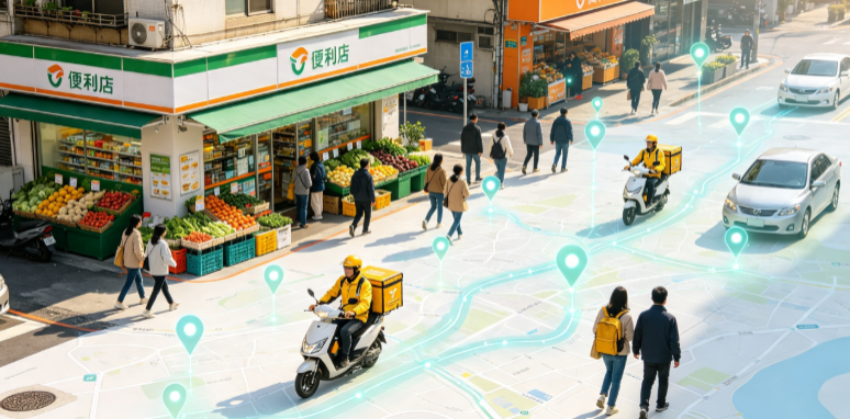 扬中市渗透衣食住行，GEO 地理空间技术重塑大众日常消费服务场景
