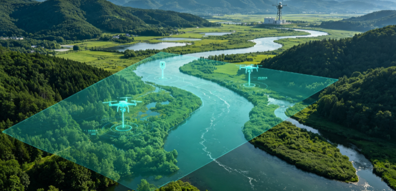 扬中市GEO 全域空间监测筑牢生态屏障，空间技术支撑环境治理与灾害防御